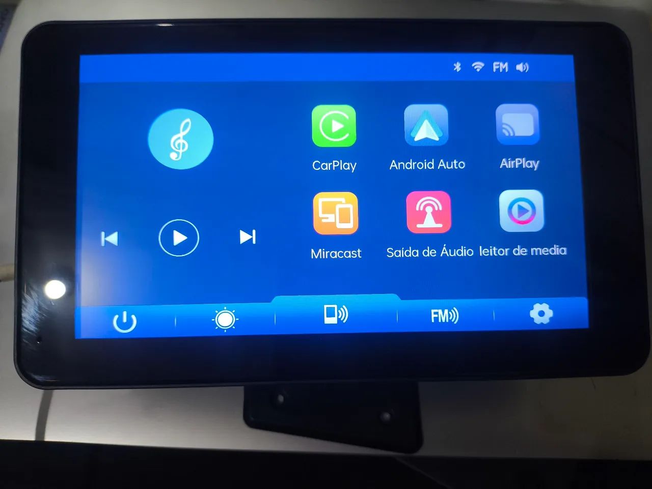 Multimídia carplay universal 7 polegadas