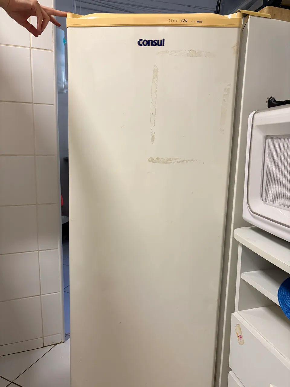Freezer branco consul