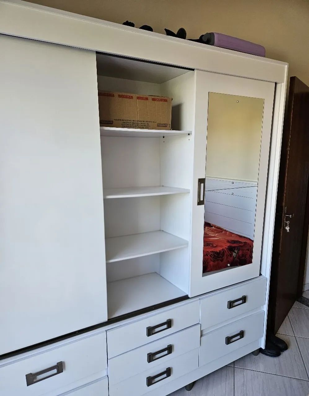Cama e Guarda roupa - Foto 5