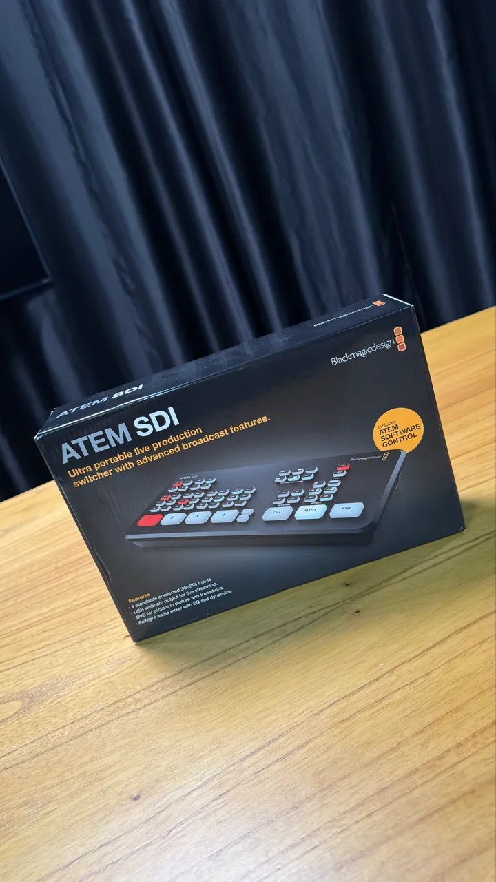 ATEM mini SDI BlackMagic com conversores HDMI - Foto 3