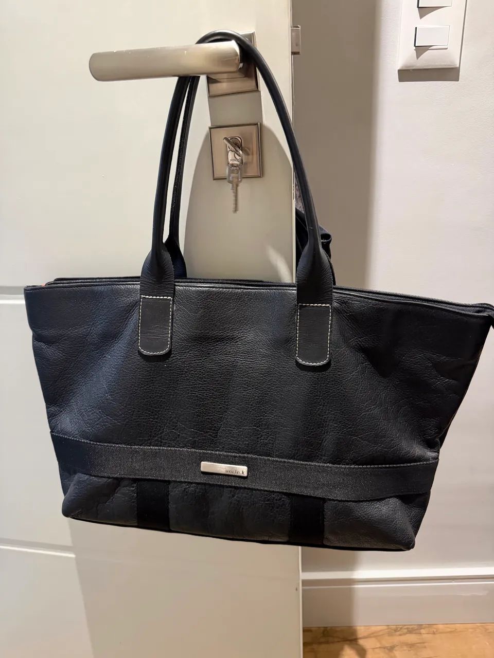 Bolsa couro uncle K