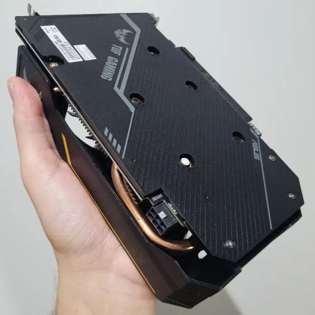 Placa de Vídeo GTX 1650 Super 4GB GDDR6 128 Bit ASUS TUF Gaming - TOP para Jogos - Foto 2