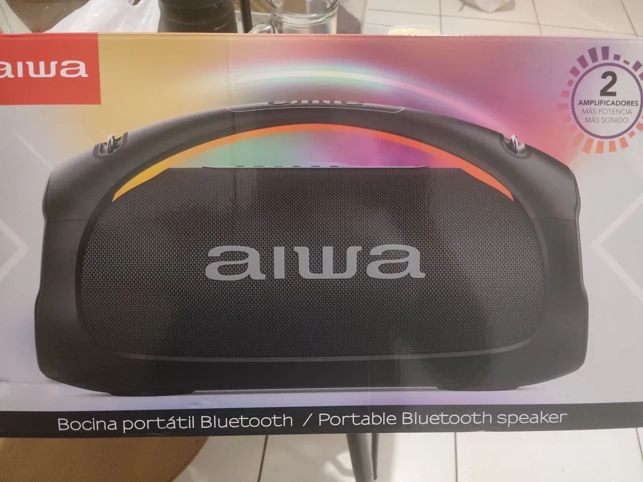 Bom box Aiwa nova