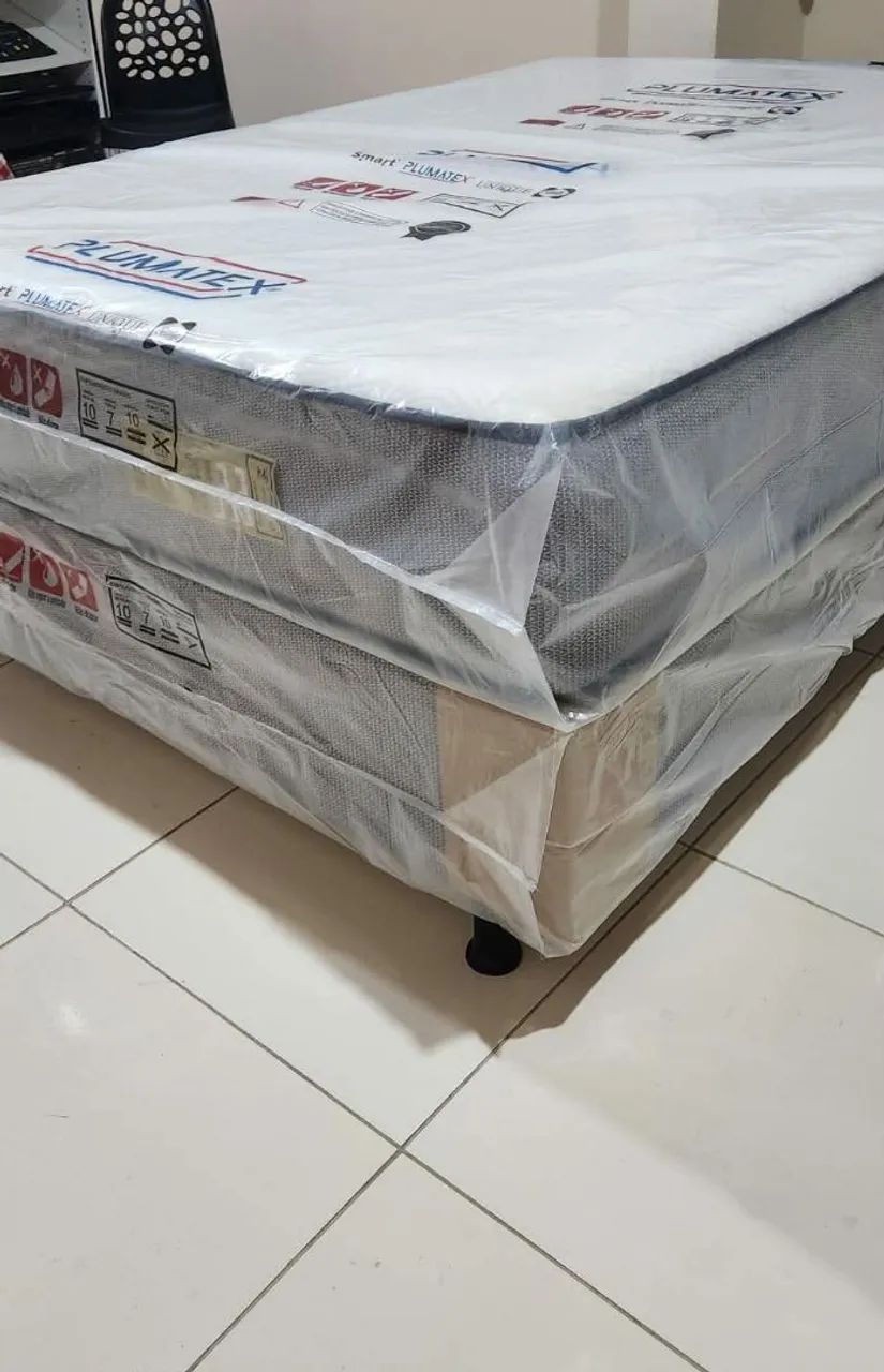 Cama box casal/espuma D33 - Foto 3