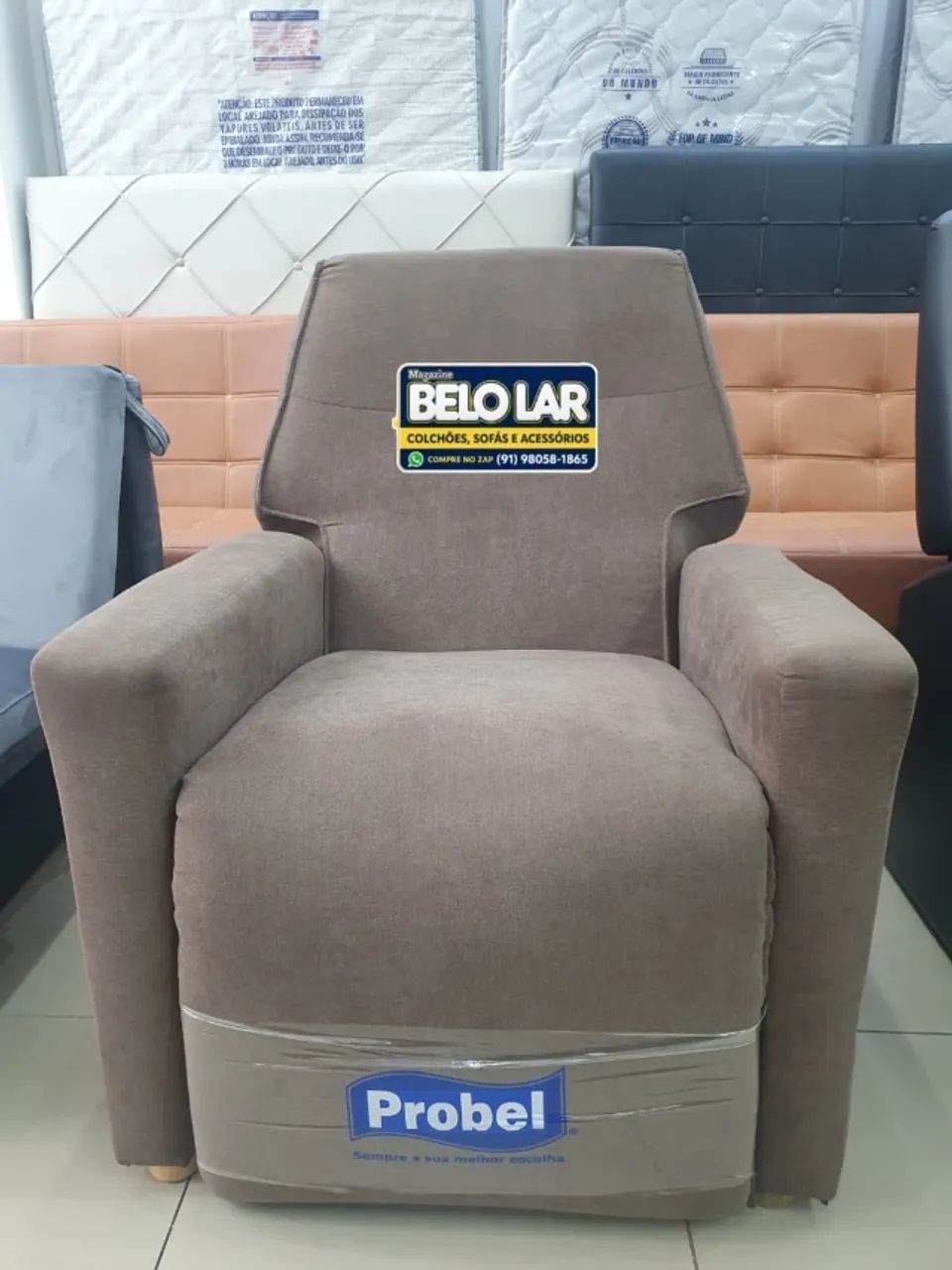 Poltrona Probel Retrátil - Foto 4