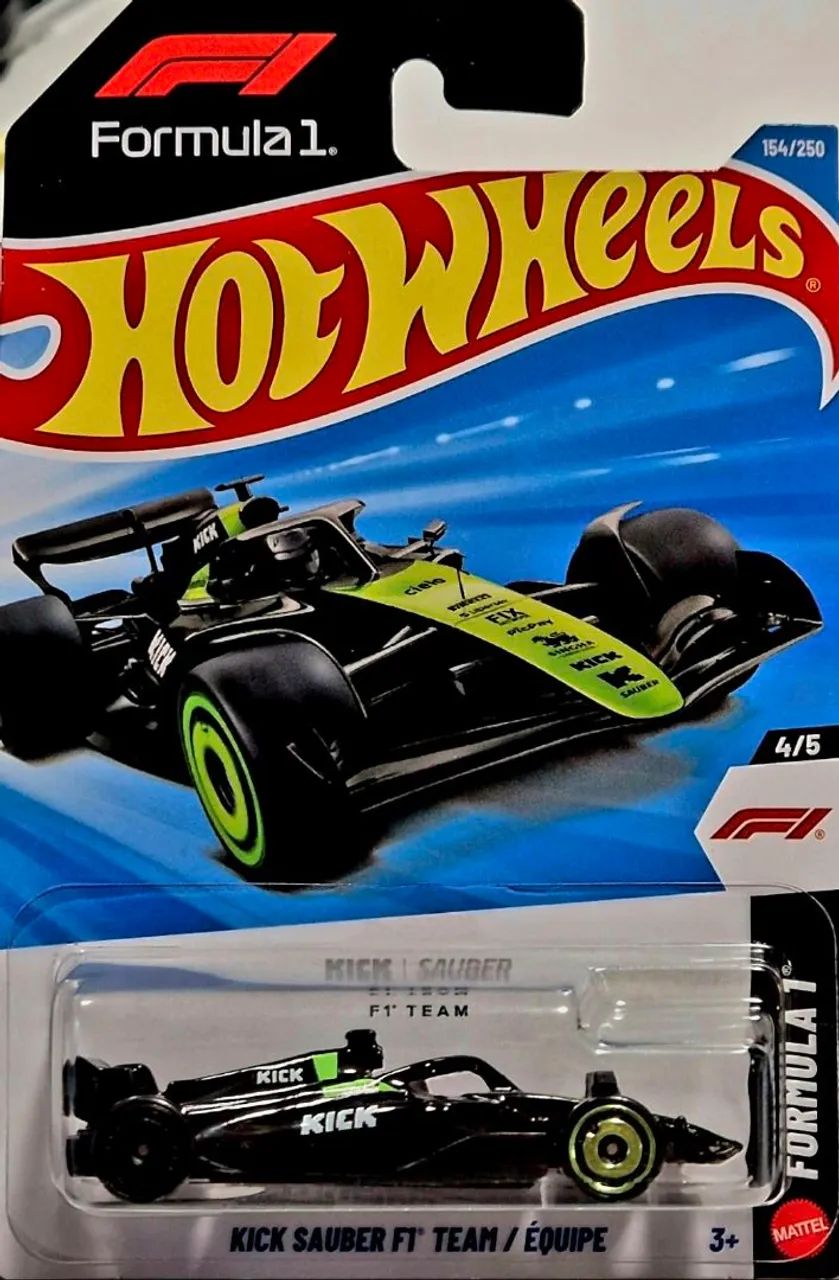 Hot Wheels Fórmula 1 Kick Sauber 