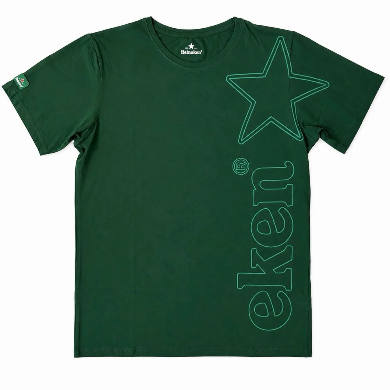 Camisa Verde  - Heineken - 52cm X 73cm