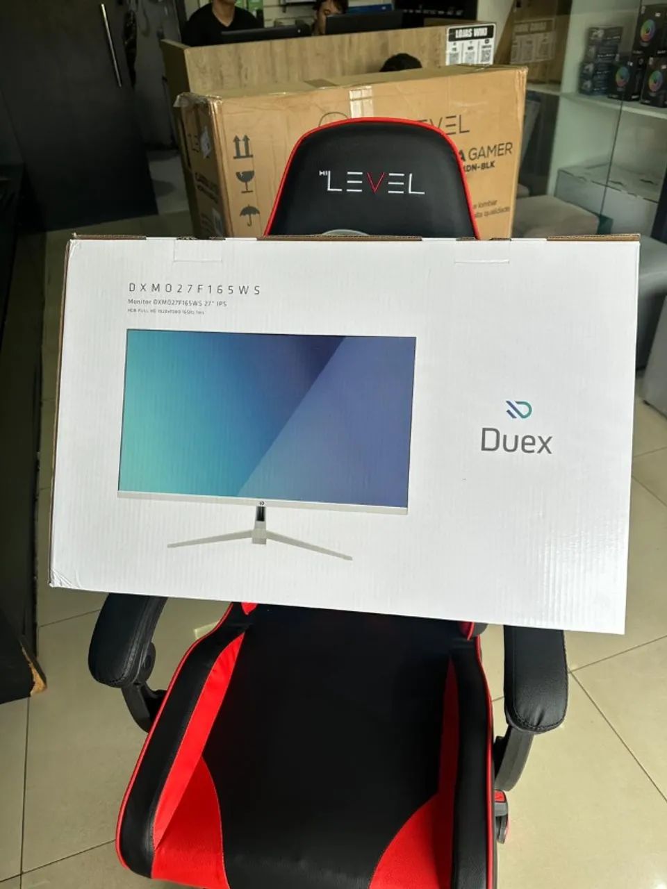 Monitor Gamer Branco 27 Polegas IPS 165 hz  Novo Lacrado 1 ano de Garantia - WIKI - Foto 3