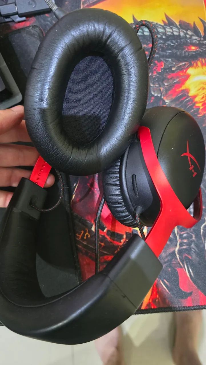 Fone de ouvido hyperx cloud 3 headset gamer