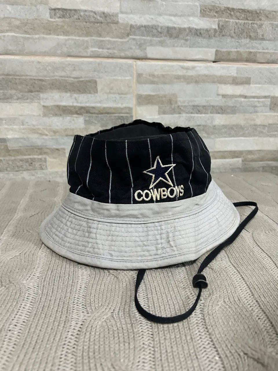 Chapéu bucket preto Cowboys  - Foto 5