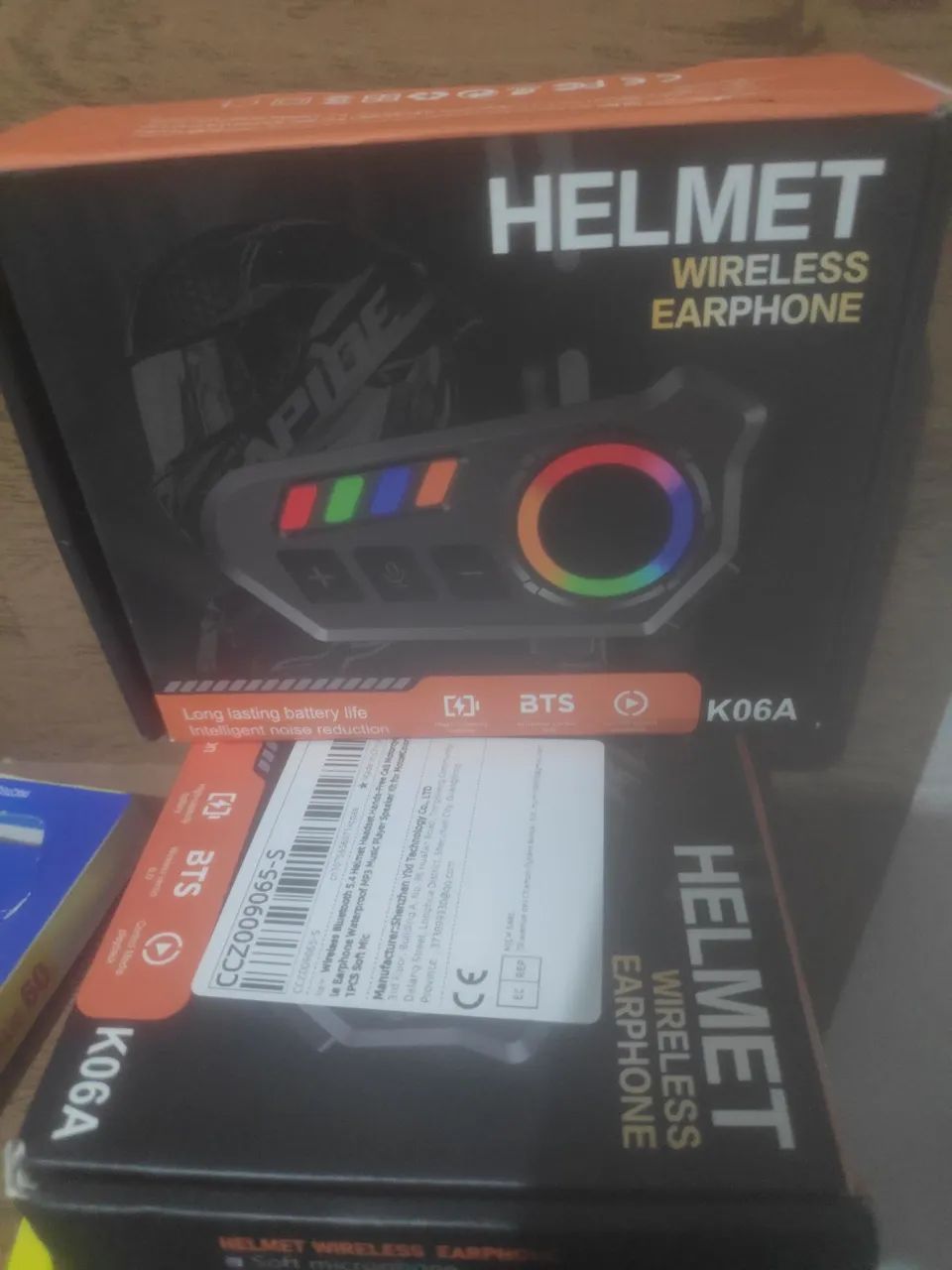 Fones de ouvido para capacete 