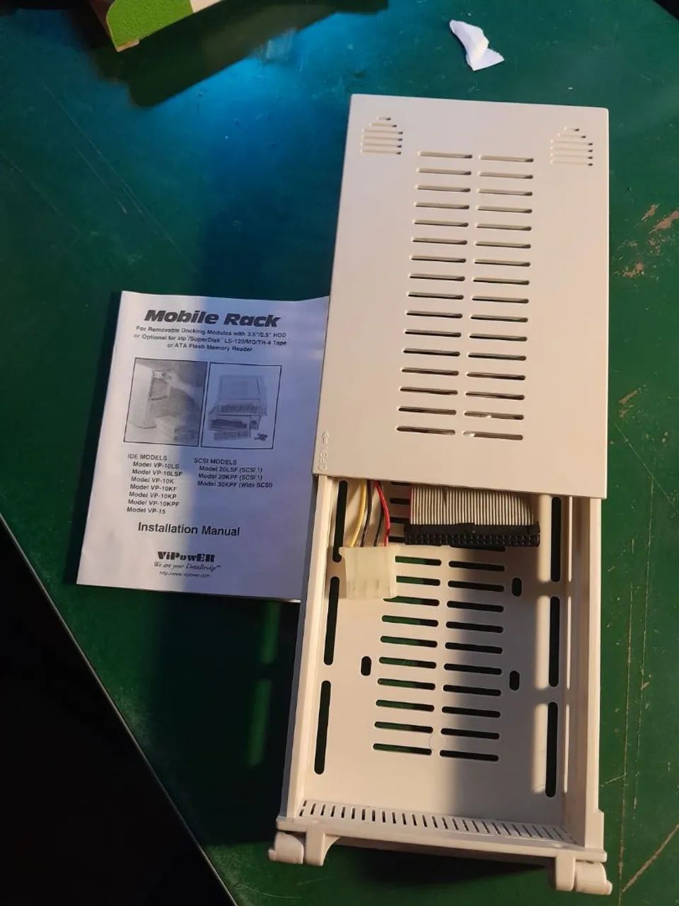 Rack removível para HD IDE
