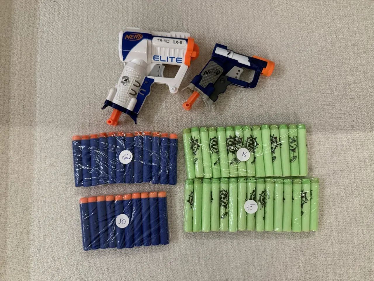 Nerf Elite Triad EX-3 + Jolt - 2 Mini Blasters - Foto 2
