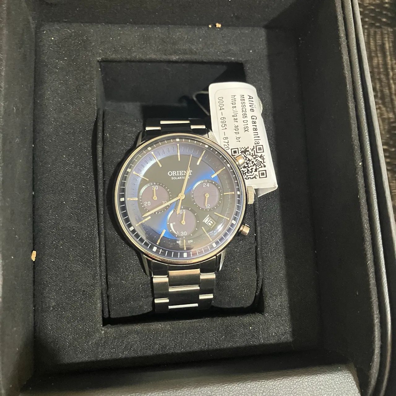 Relógio Orient Solartech Masculino Original