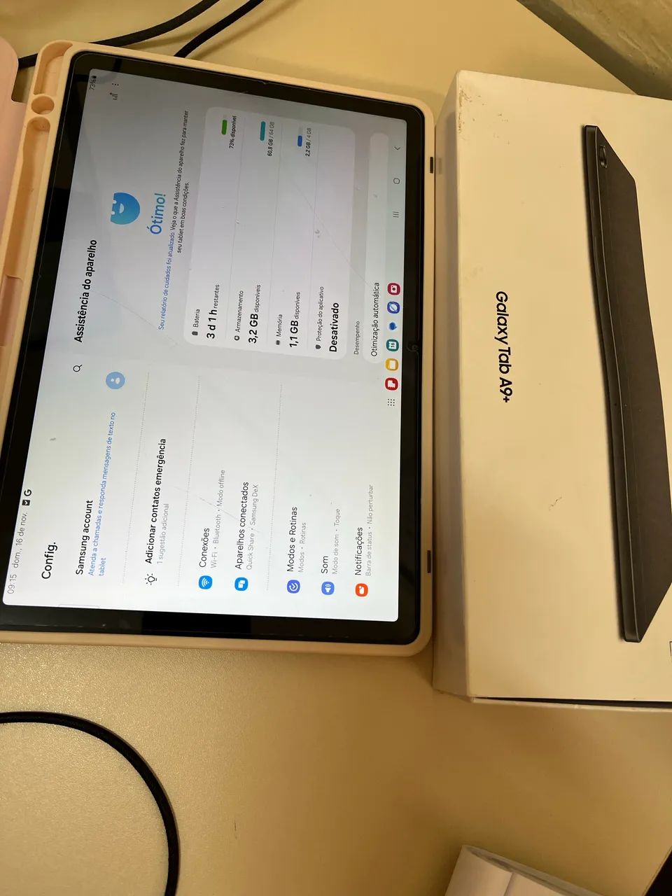 Tablet Galaxy Tab A9+