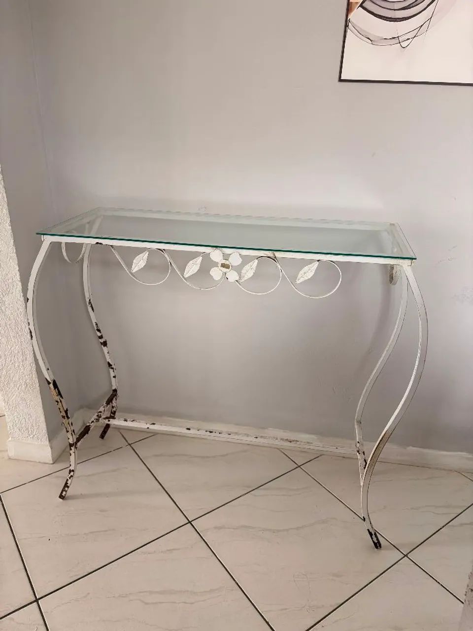 Aparador branco usado