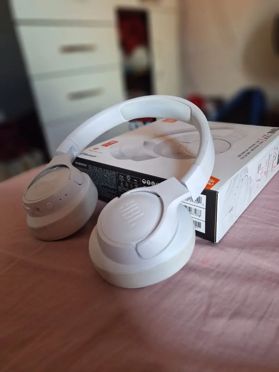 Fone Jbl 720 Branco - Foto 3