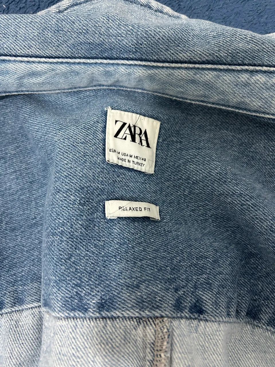 Jaqueta Jeans Zara Masculina - Foto 2