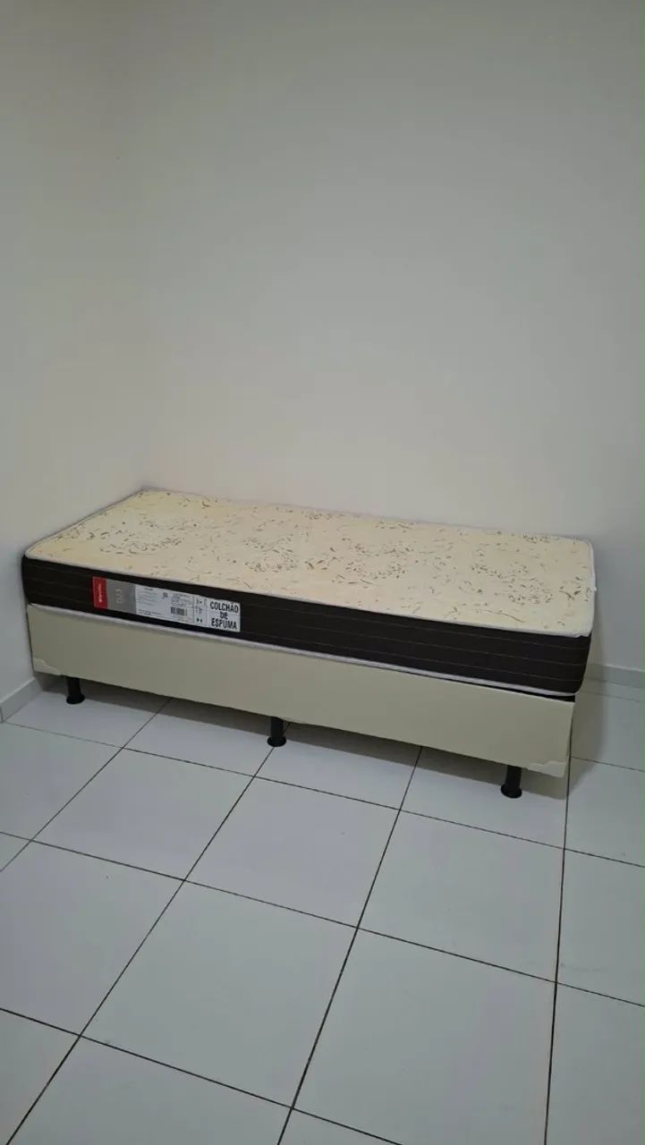 Cama Solteiro + Colchão - Foto 2