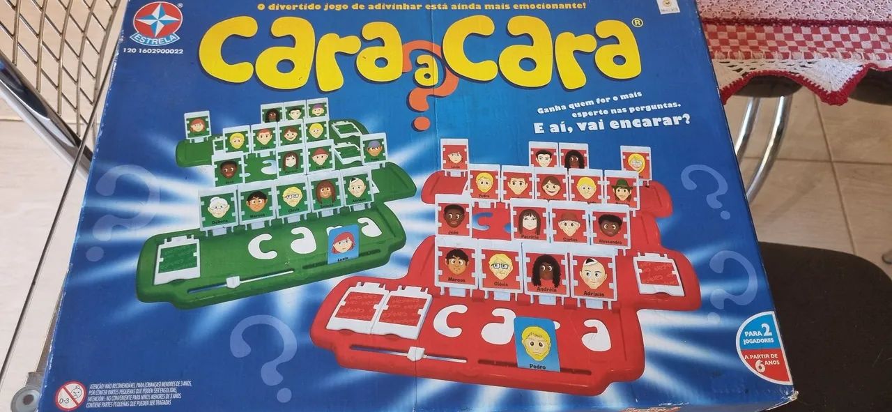 jogo cara a cara - completo 