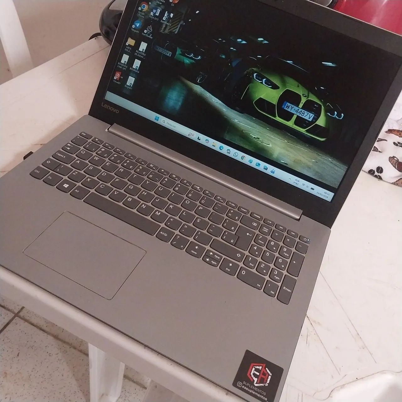 Notebook Lenovo 8GB RAM SSD 128GB Windows 11 - R$ 801 - Notebooks