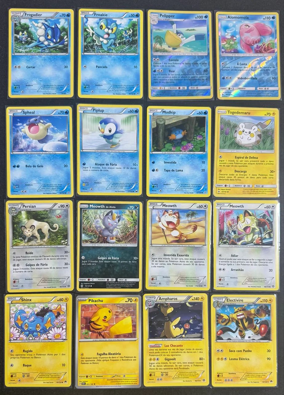Cartas Pokémon 