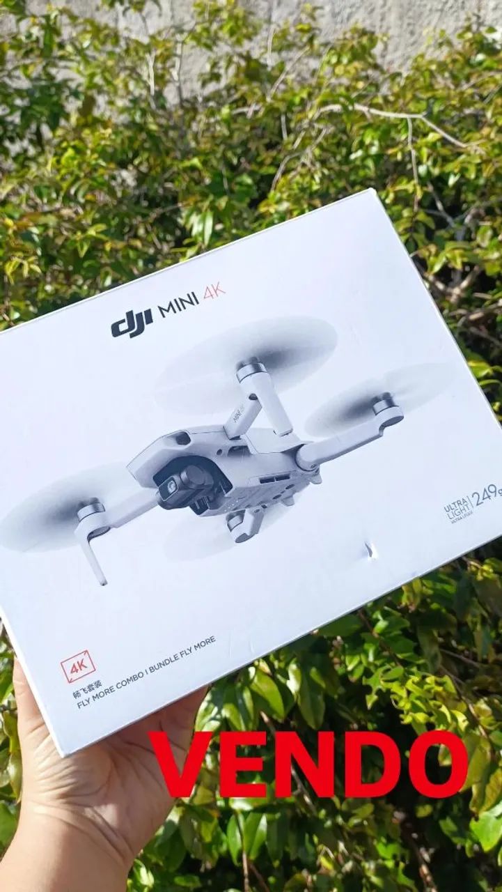 VENDO DJI MINI 4K COMBO FLY MORE - SEMI NOVO