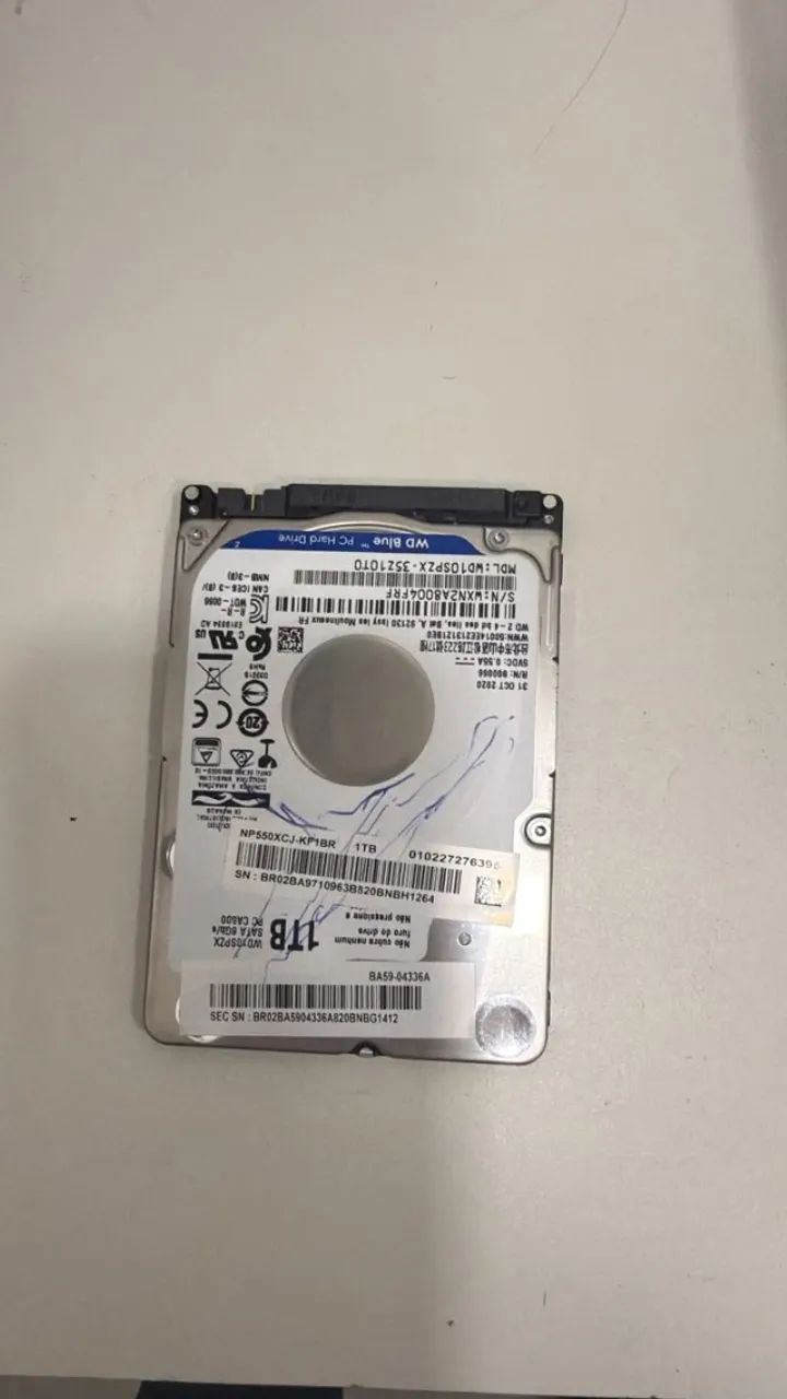 Kit Hds usados + case