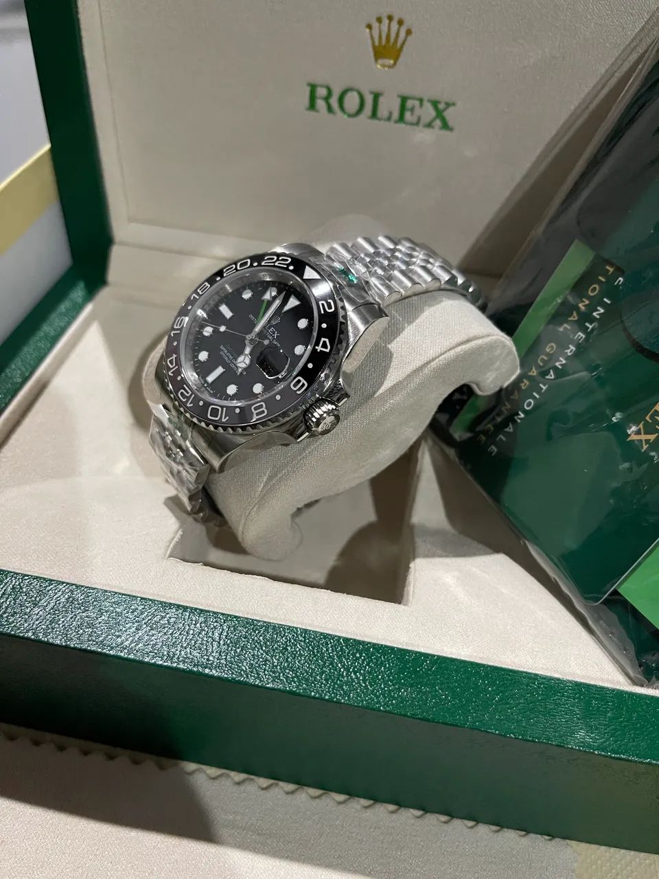 Rolex GMT- Master Bruce Wayne Automático linha premium AAA + - Foto 3