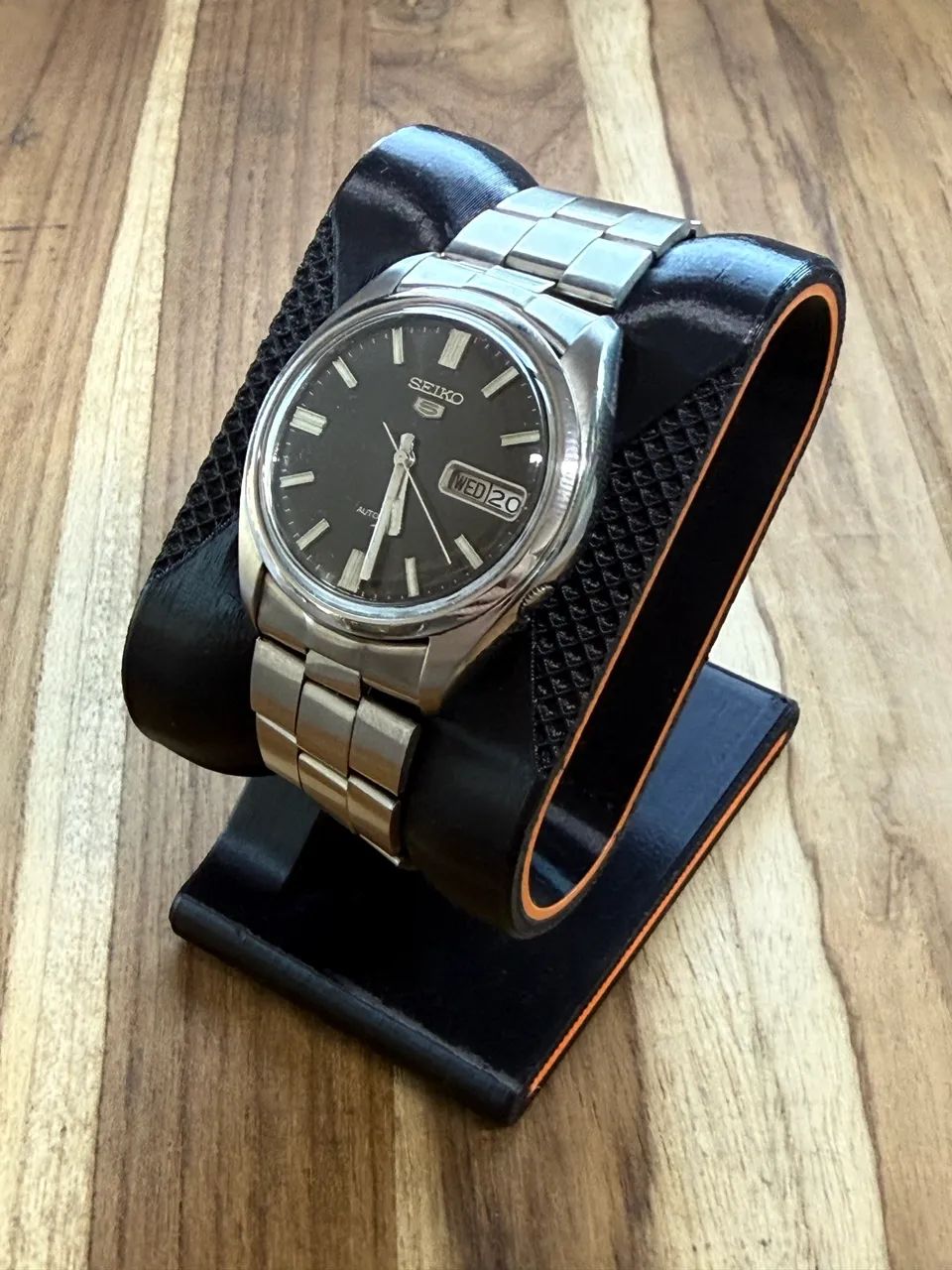 Relógio Seiko 5 Charcoal Grey * - 1981 - Foto 2