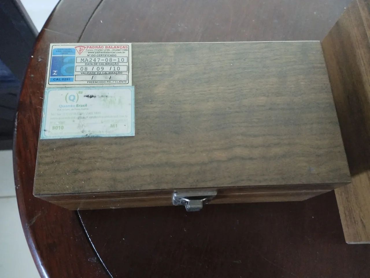 Kit Pesos Padrão para Balanças com Certificado M1 e 2 Estojos - Foto 2