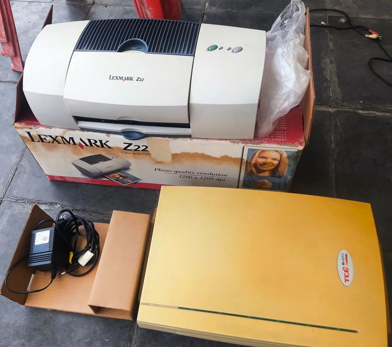 Impressora Lexmark Z22 jato de tinta +scanner TCÊ S420 no estado