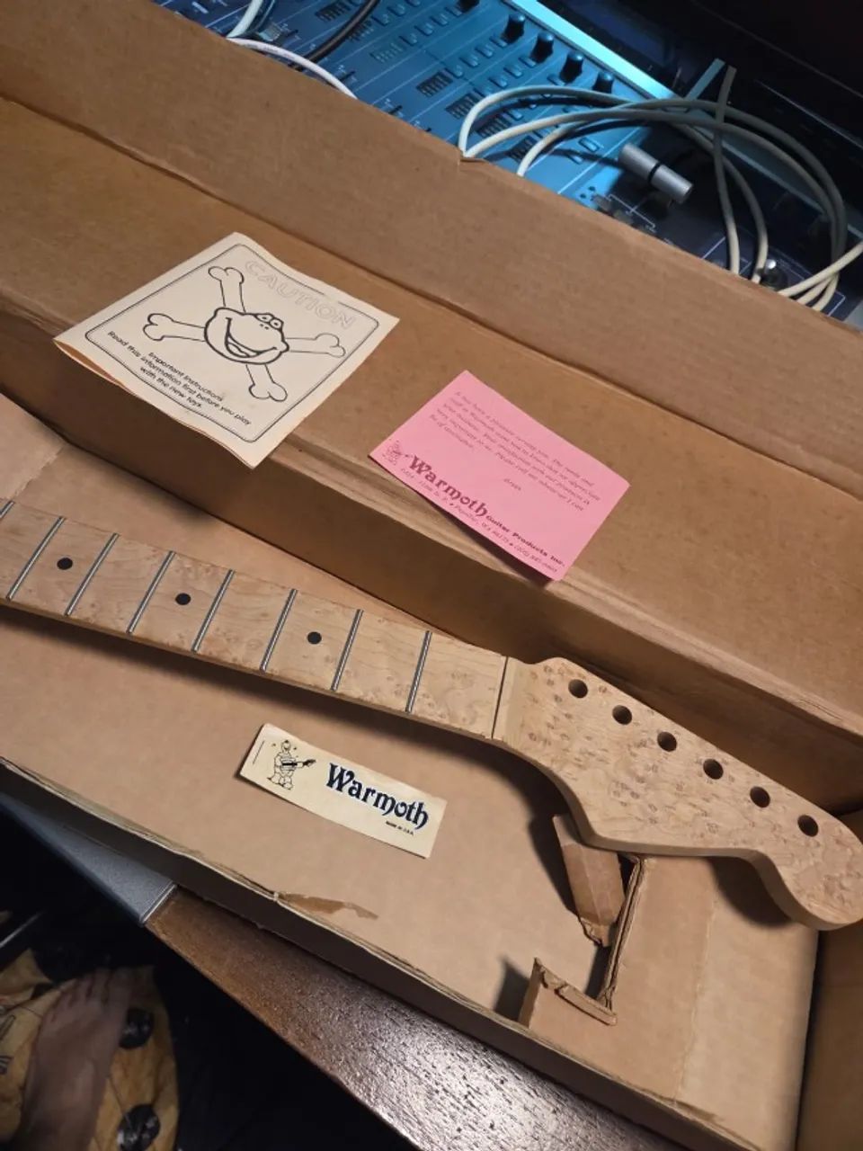 Braço Guitarra Stratocaster Warmoth Maple Birdseye - Foto 2
