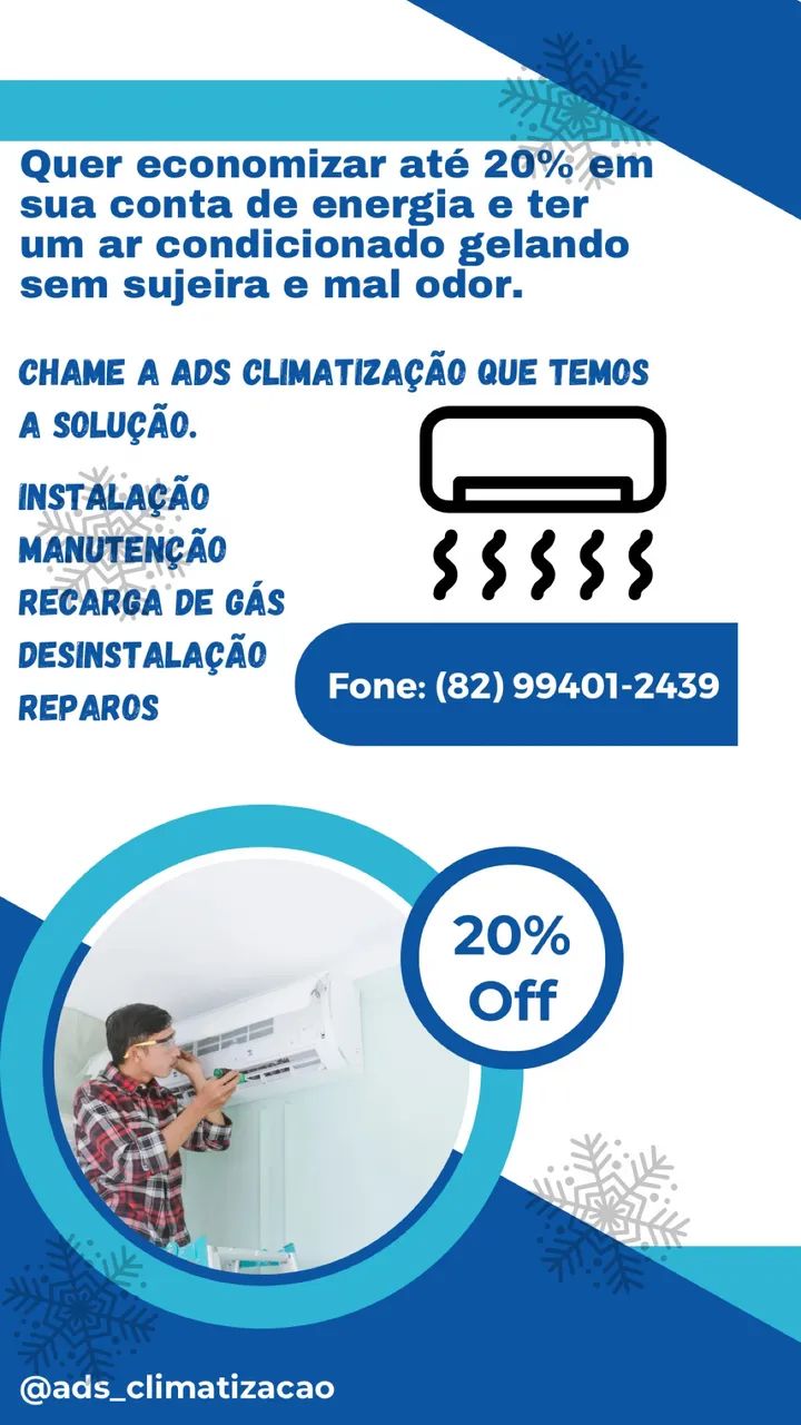 Manutenção ar condicionado