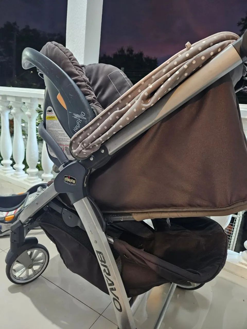 CARRINHO CHICCO COM BEBÊ CONFORTO  - Foto 4