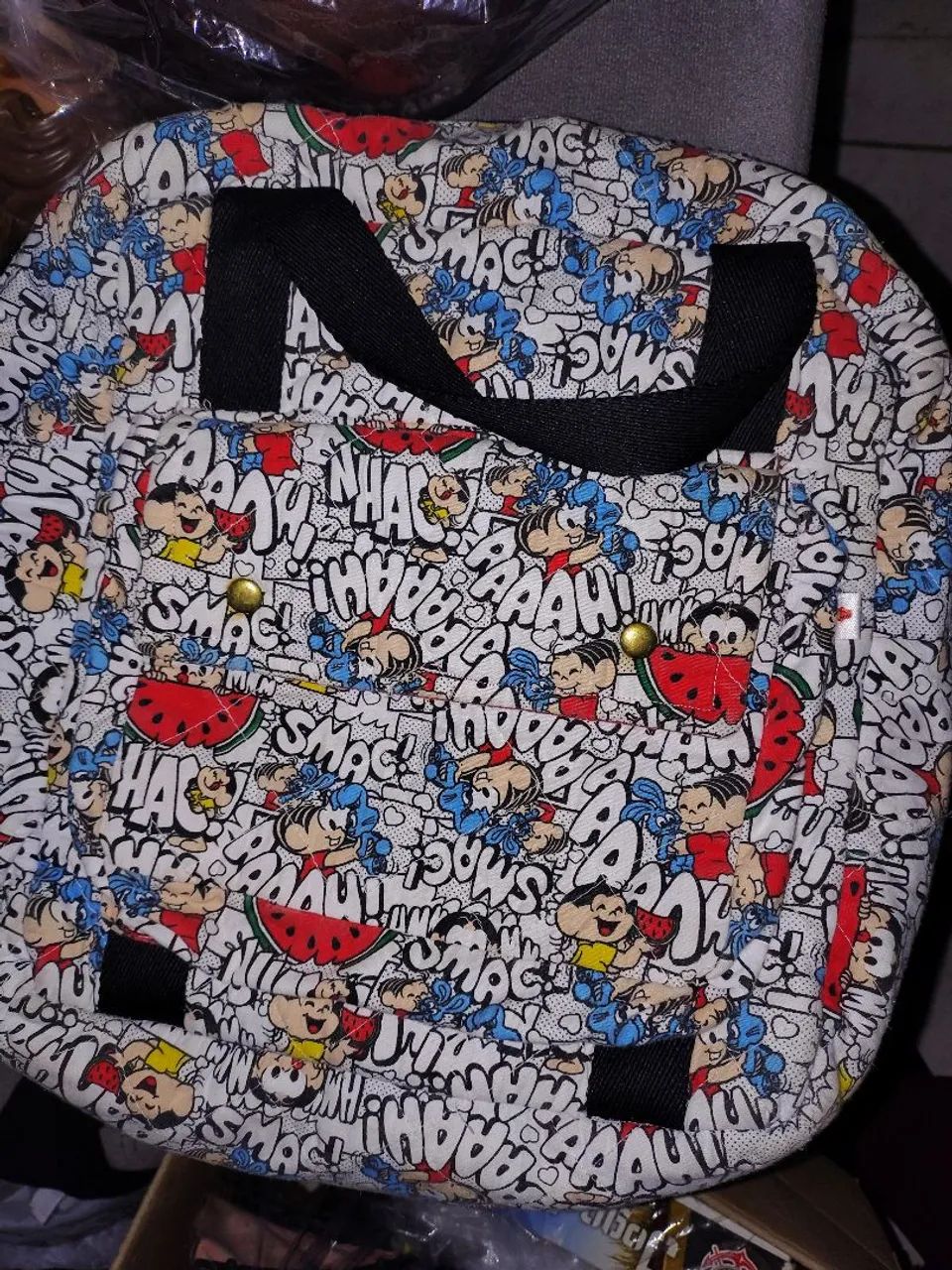 Mochila  turma da Monica 