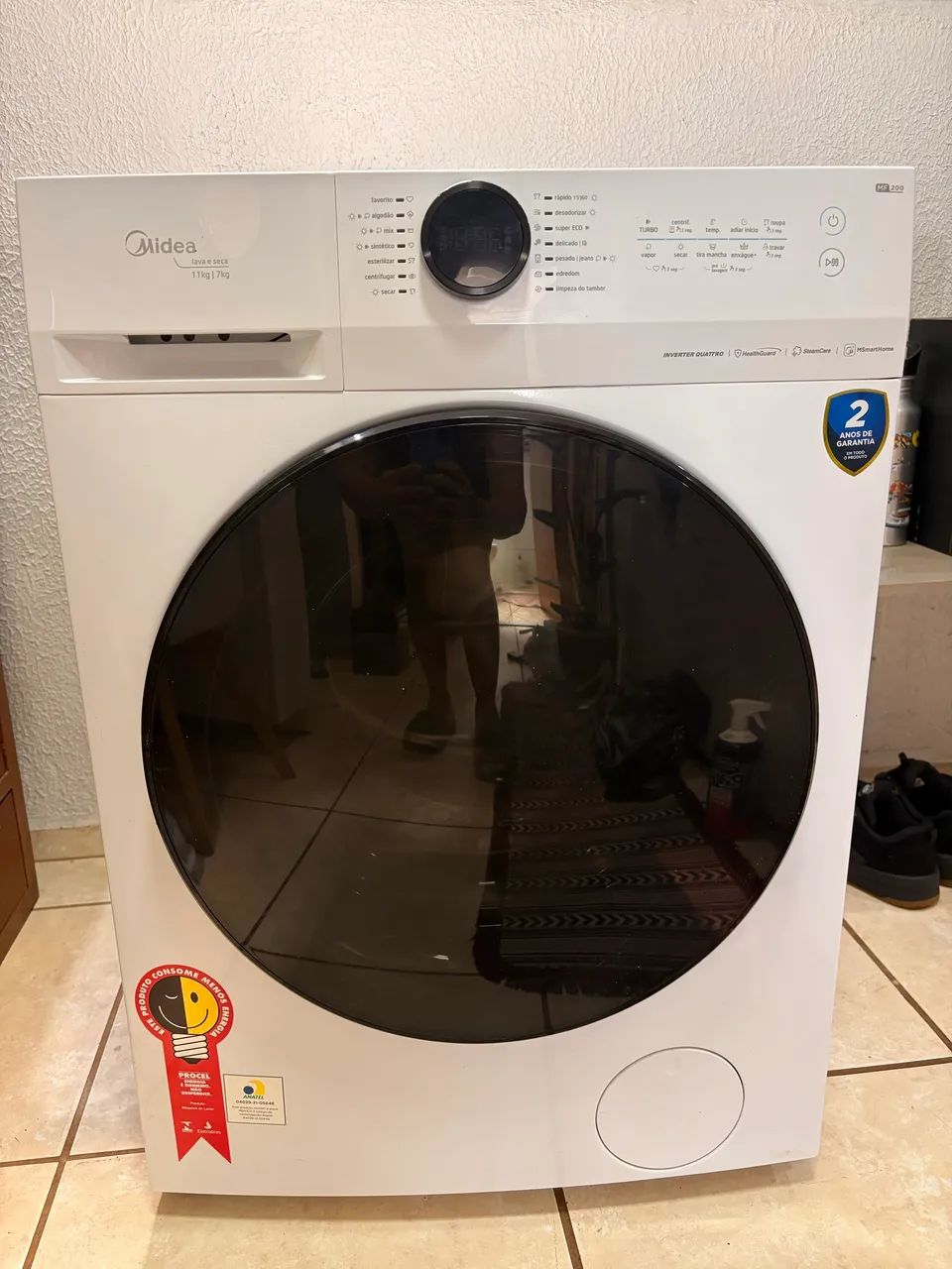 Máquina lava e seca