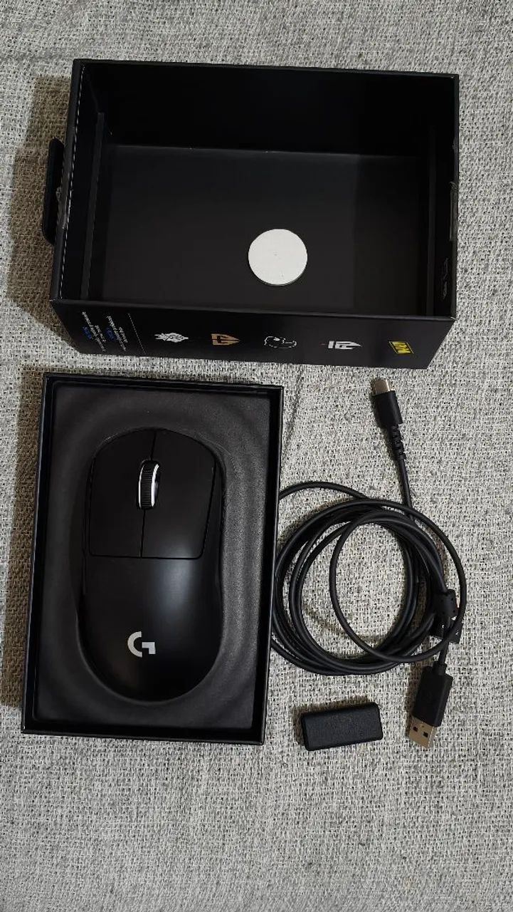 Mouse Logitech g pro x superlight 2 preto - Foto 2