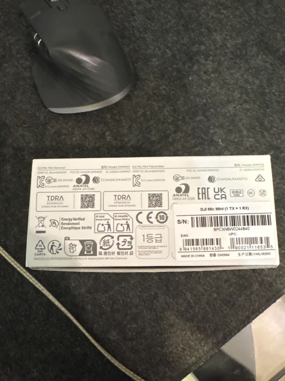 Dji Mic Mini (Apenas Testado/ Impecável) - Na Caixa completo - Foto 3