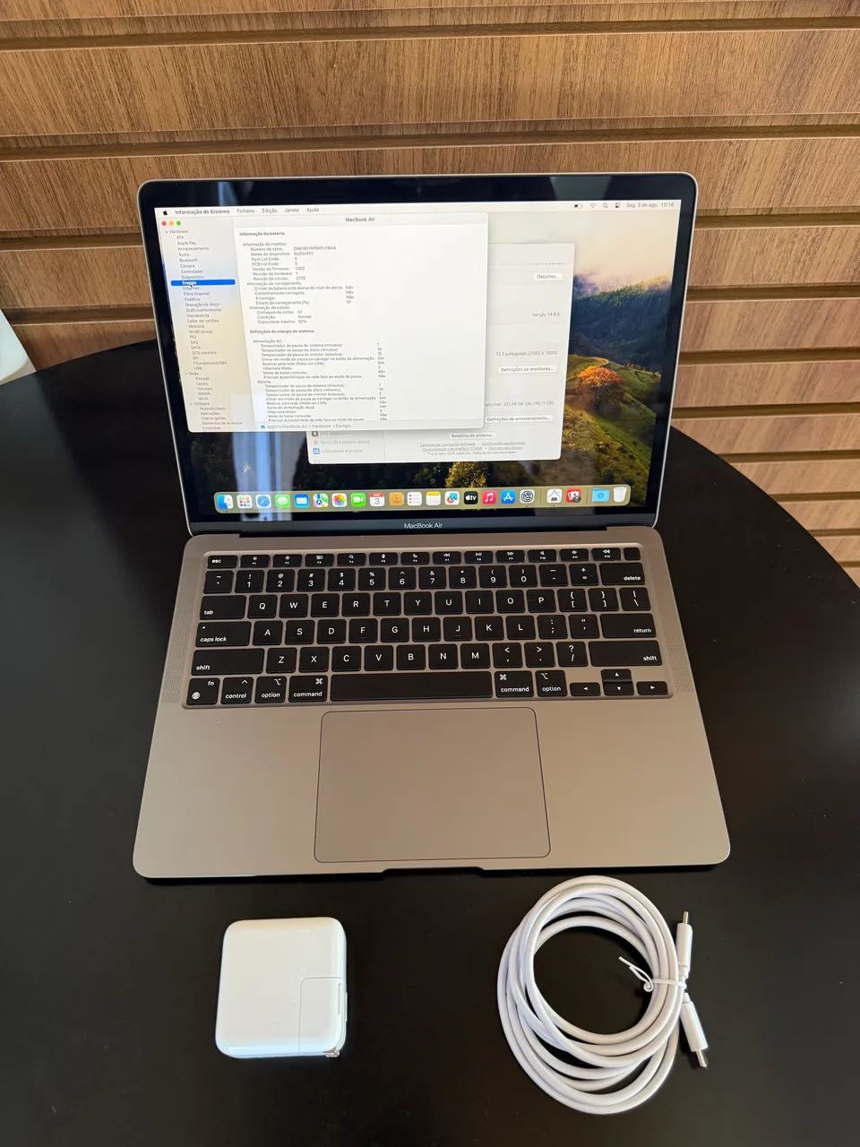 MacBook Air m1 16 RAM/256 gigas 