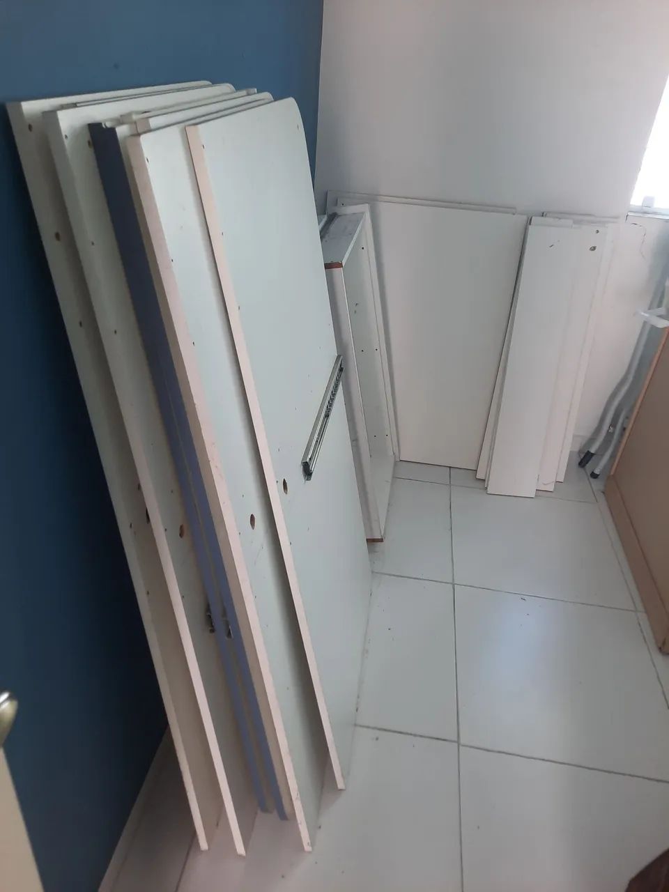 Bancadas em MDF (desmontada)