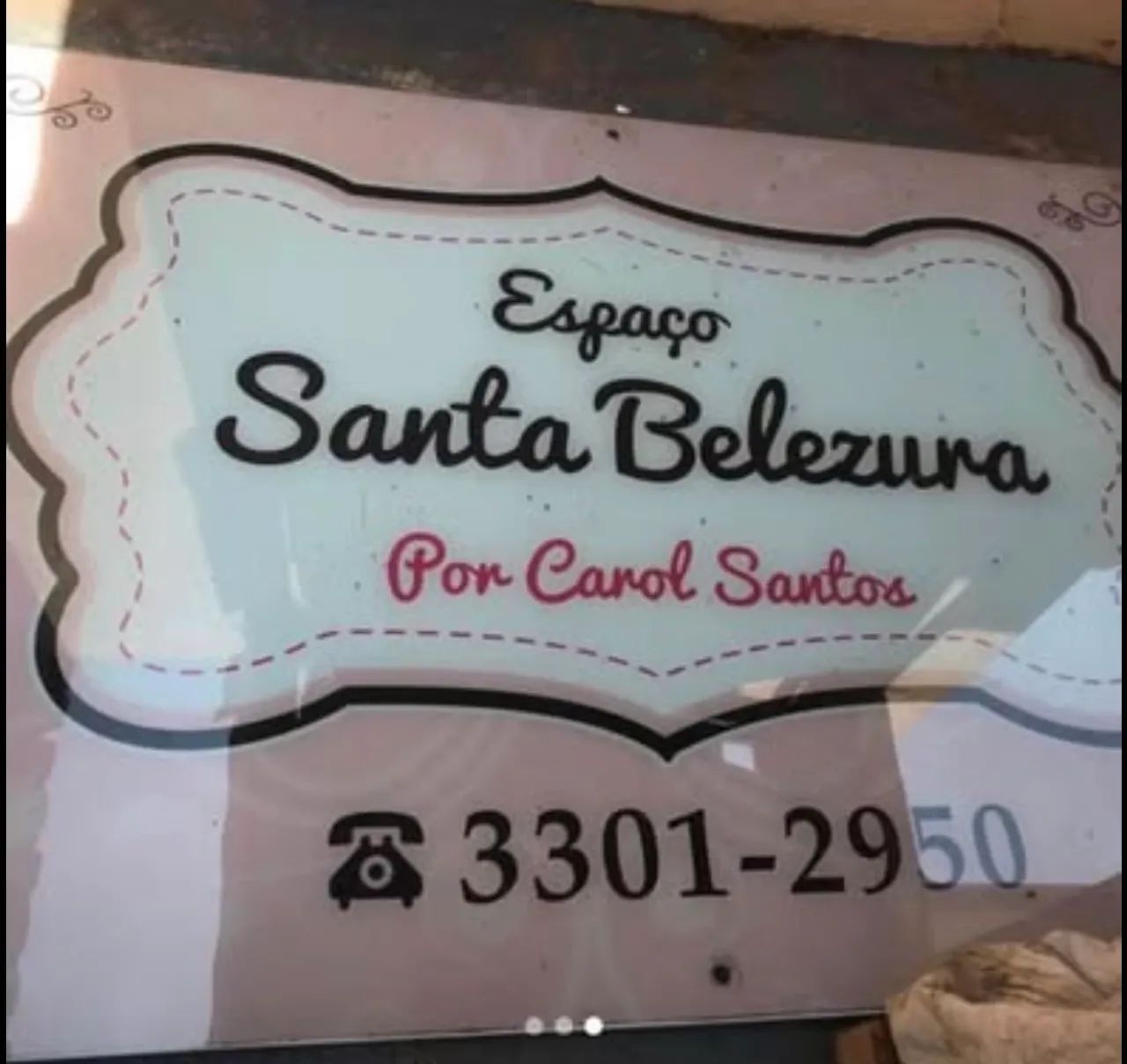 Placa para fachada de loja em vidro blindex - Foto 2
