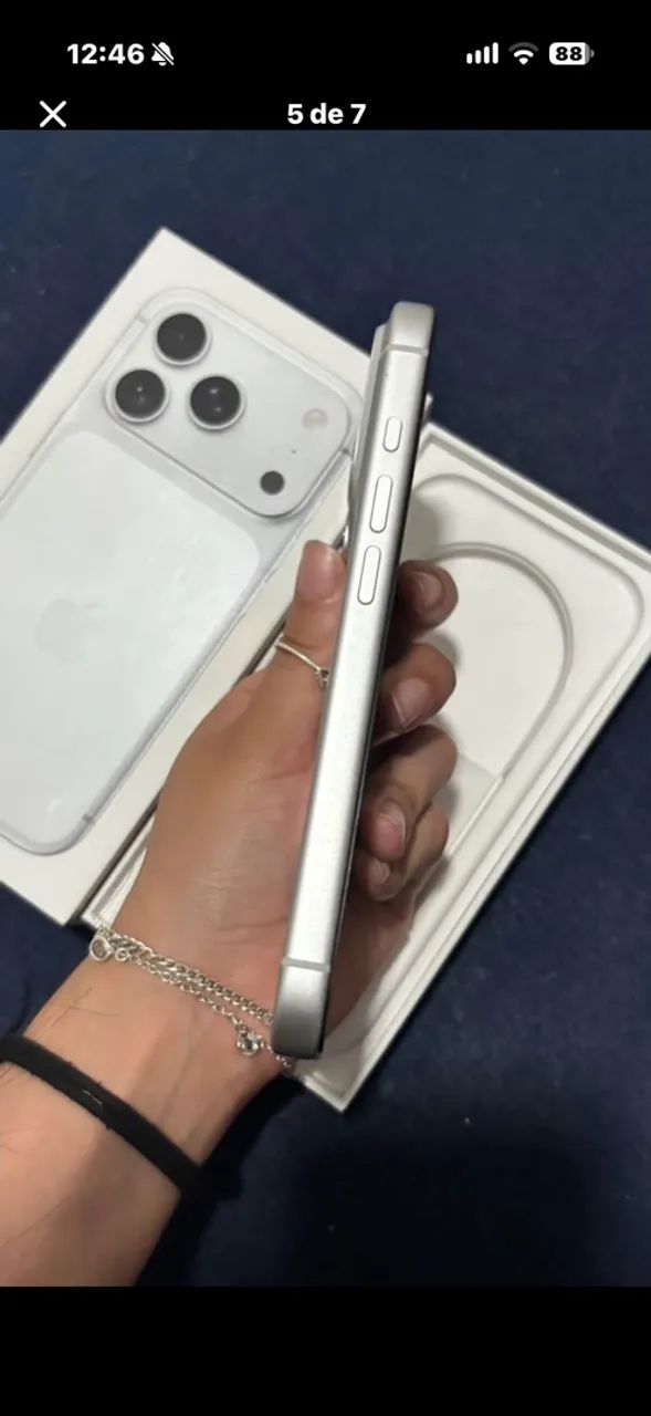 iPhone 17 Pro 256gb Silver (Prata) 96% + Garantia - Foto 5