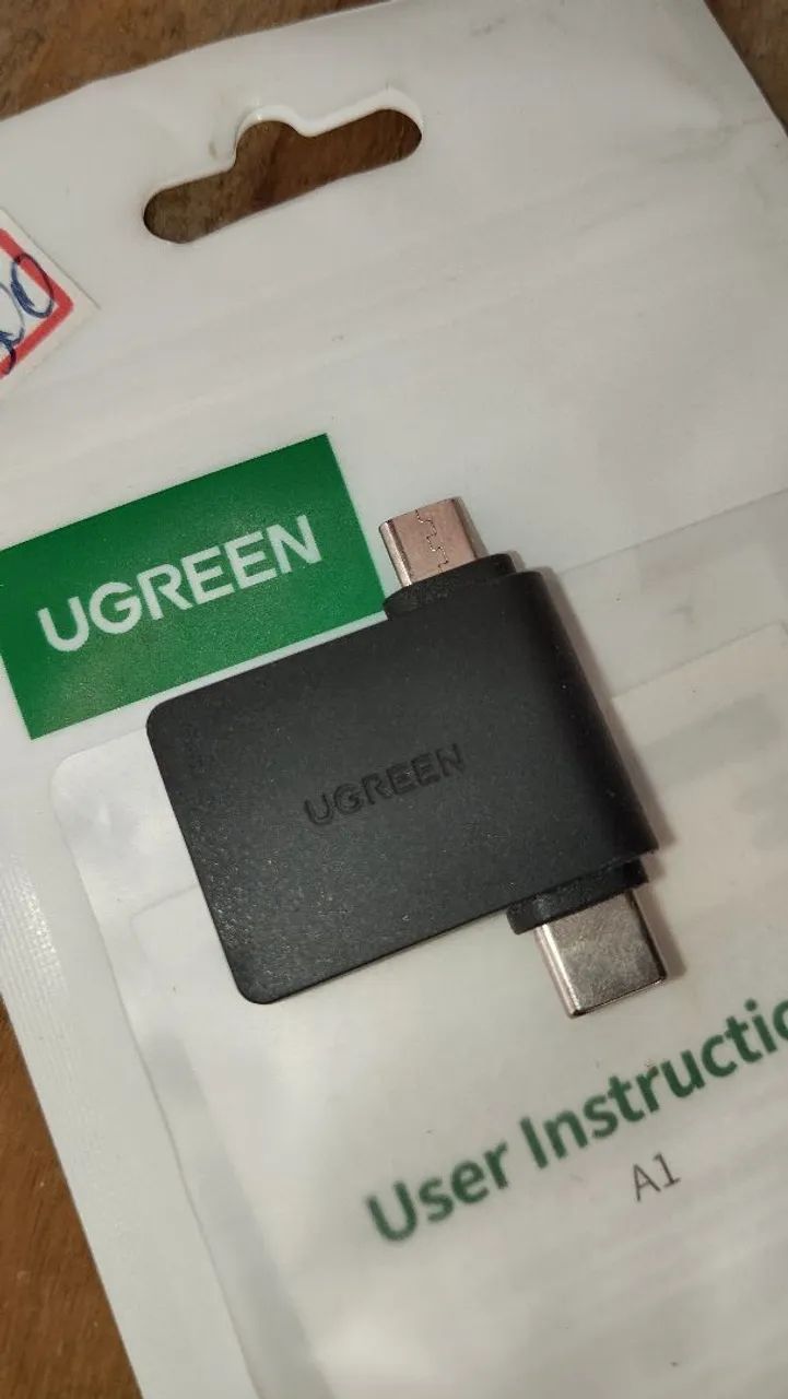 ADAPTADOR OTG UGREEN - TIPO C E MICRO USB 