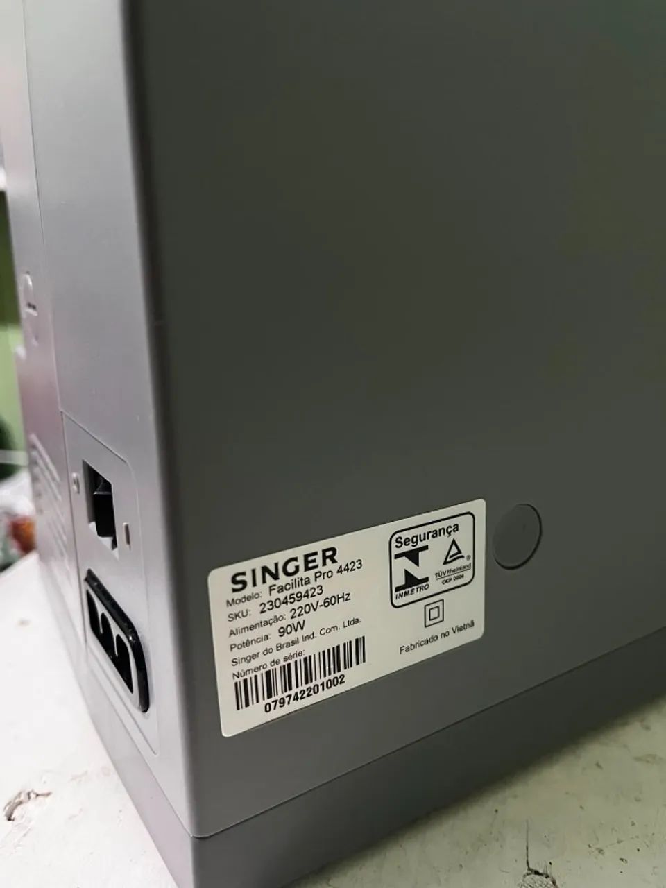 Singer Facilita Pro 4423 - Pouquíssimo Uso + Todos os Acessórios - Foto 2