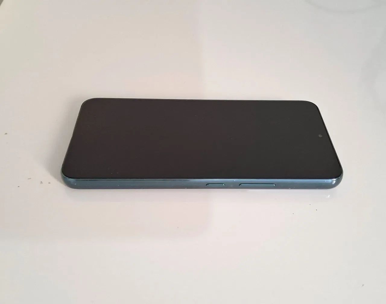 S22 com detalhe no display