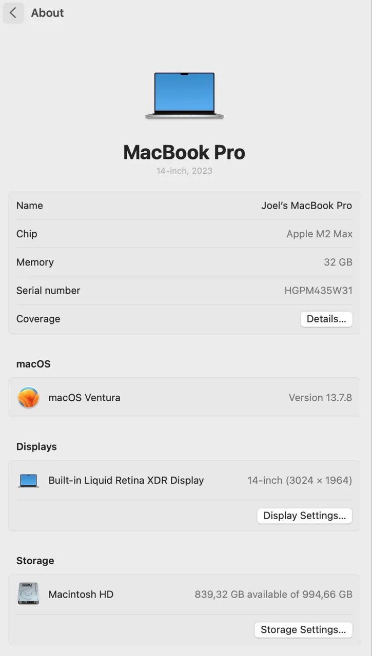 M2 pro 32gb 1TB -super novo - Foto 3