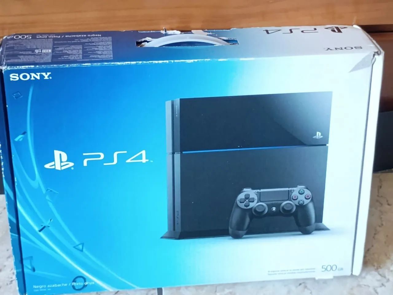 Playstation 4 Fat Com Ssd 500 + 2 Controles  - Foto 3