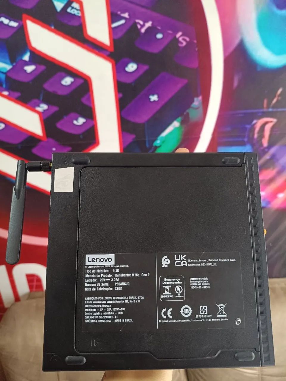 Mini Pc LENOVO i5 de 10° geração 1 ano de garantia  - Foto 3