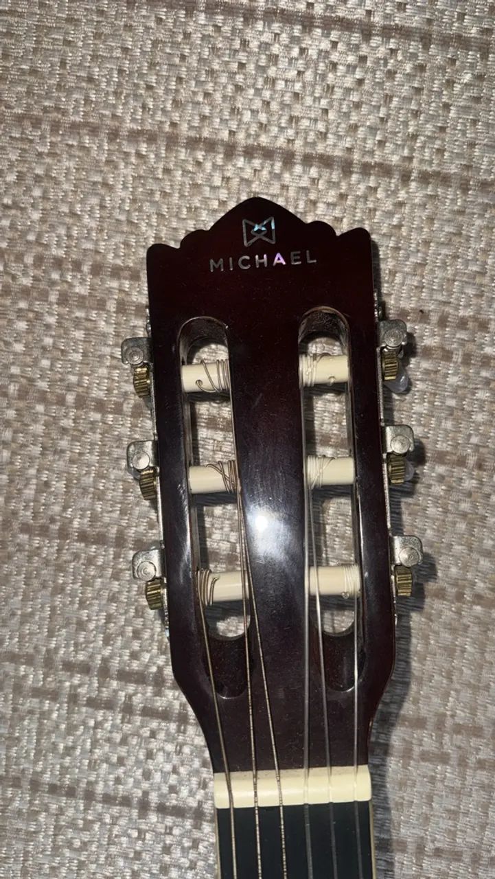 Vendo violão acústico Michael  - Foto 5